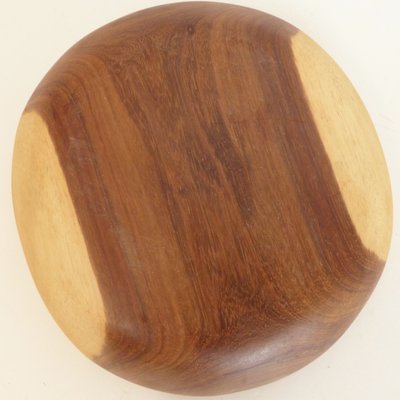 Scandinavian Teak Wood Bowl, 1950s-WK-1057291