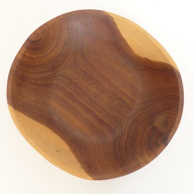 Scandinavian Teak Wood Bowl, 1950s-WK-1057291