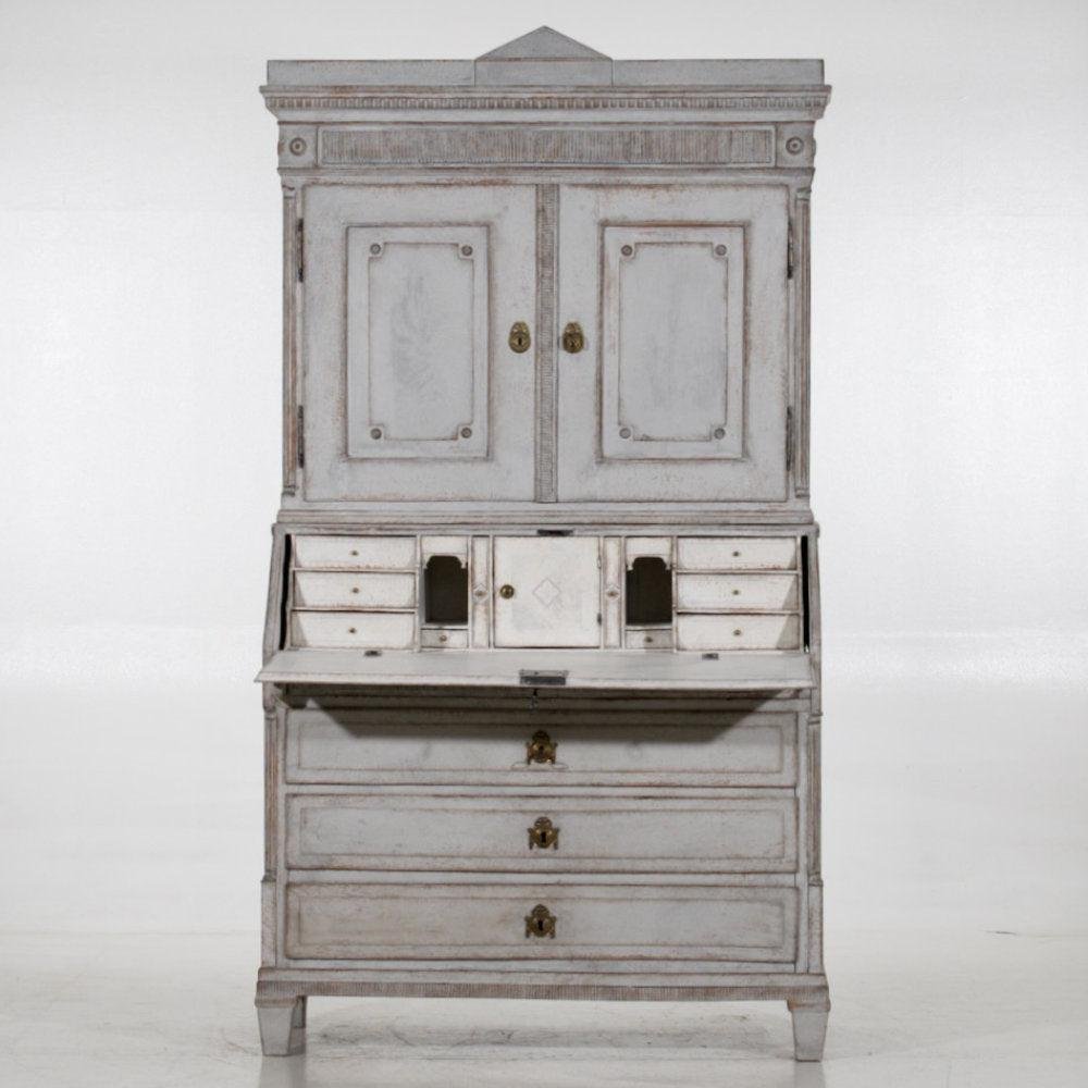 Scandinavian Two-Parts Bureau, 1790s