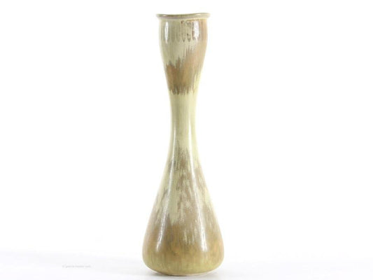 Scandinavian Vase in Sand to Ocher by Gunnar Nylund for Rörstrand, 1960s