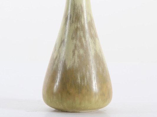 Scandinavian Vase in Sand to Ocher by Gunnar Nylund for Rörstrand, 1960s-PI-703196