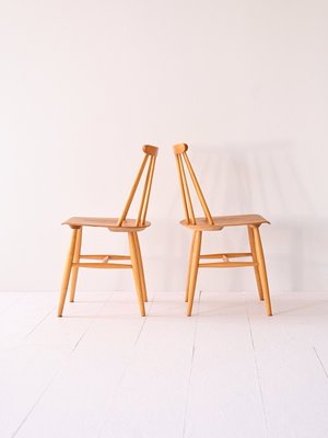 Scandinavian Vintage Chairs, 1960s, Set of 2-QWP-2033914