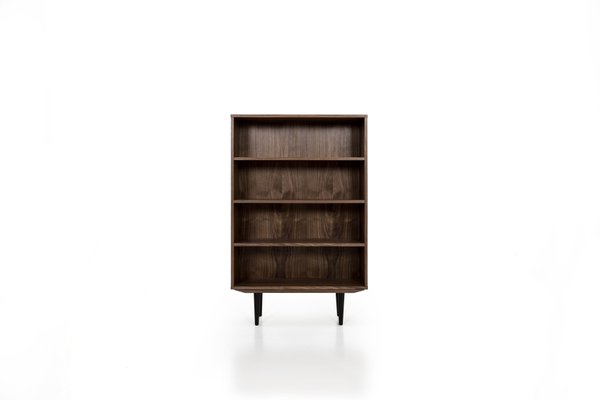 Scandinavian Walnut Bookcase-VND-1081568