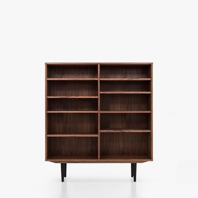 Scandinavian Walnut Bookcase-VND-1081553