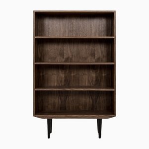 Scandinavian Walnut Bookcase-VND-1081568