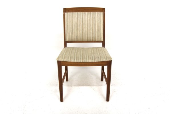 Scandinavian Walnut Chairs, 1950, Set of 4-GEK-1750309