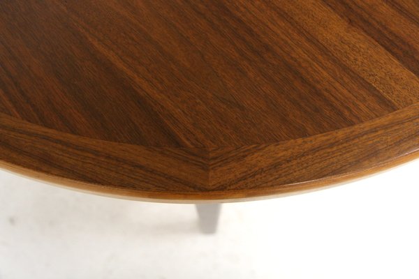 Scandinavian Walnut Dining Table, 1960s-GEK-1774445