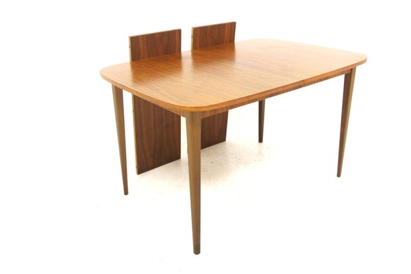 Scandinavian Walnut Dining Table, Sweden, 1960s-GEK-2028407