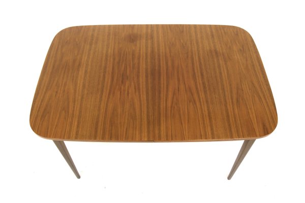 Scandinavian Walnut Dining Table, Sweden, 1960s-GEK-2028407