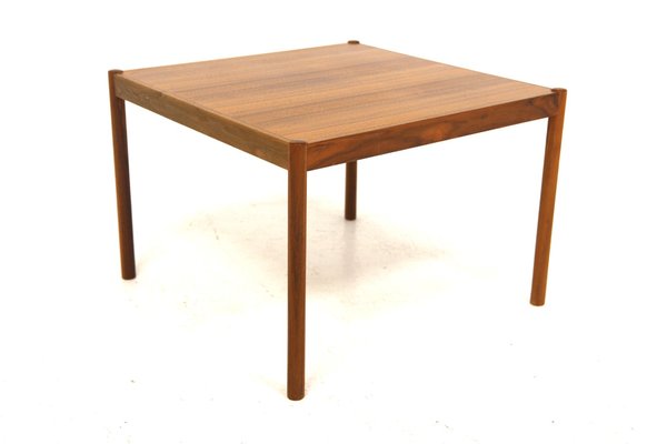 Scandinavian Walnut Side Table, Sweden, 1960s-GEK-2043101