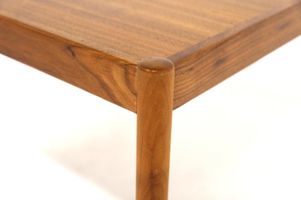 Scandinavian Walnut Side Table, Sweden, 1960s-GEK-2043101