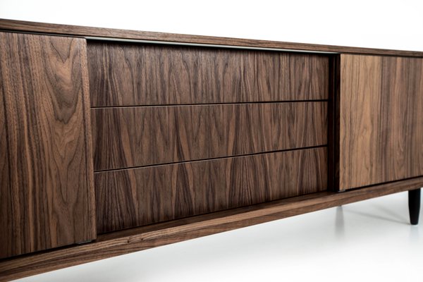 Scandinavian Walnut Sideboard-VND-1081596