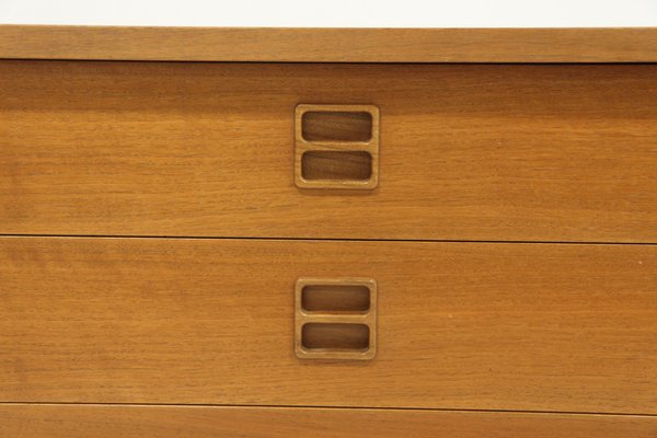 Scandinavian Walnut Sideboard Comet from Bogeryds Möbelfabrik, Sweden, 1960s-GEK-2043089