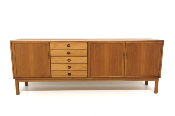 Scandinavian Walnut Sideboard from Skaraborgs Möbelindustri, Sweden, 1960-GEK-2028414