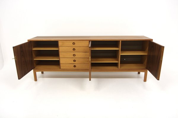 Scandinavian Walnut Sideboard from Skaraborgs Möbelindustri, Sweden, 1960-GEK-2028414