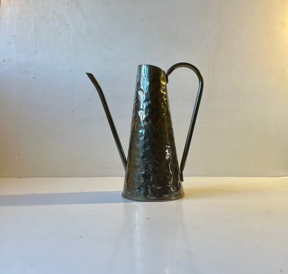 Scandinavian Watering Can in Brass by Nielsen Kobbersmedie, 1970s-LCR-1250531