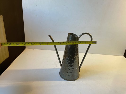 Scandinavian Watering Can in Brass by Nielsen Kobbersmedie, 1970s-LCR-1250531