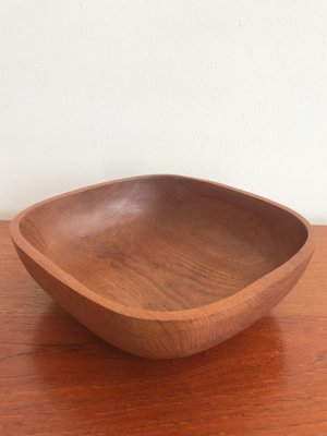 Scandinavian Wooden Centerpiece or Bowl, 1960s-CC-1517426