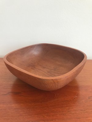 Scandinavian Wooden Centerpiece or Bowl, 1960s-CC-1517426