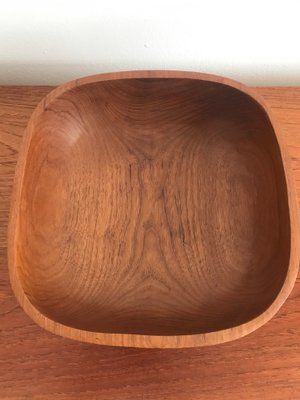 Scandinavian Wooden Centerpiece or Bowl, 1960s-CC-1517426