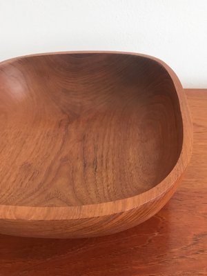 Scandinavian Wooden Centerpiece or Bowl, 1960s-CC-1517426