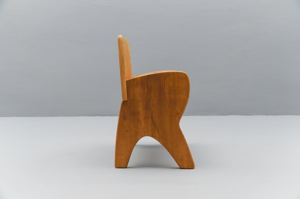 Scandinavian Wooden Children's Chair, 1960s-KQB-1765574