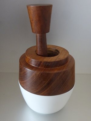 Scandinavian Wooden Mortar, 1960s-GT-845452