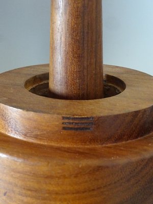 Scandinavian Wooden Mortar, 1960s-GT-845452