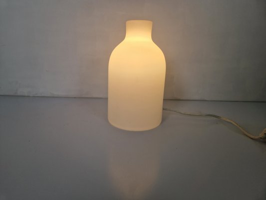 Sce Blanca Bottle Shaped Glass Lamp, 1990s-DGW-2015889