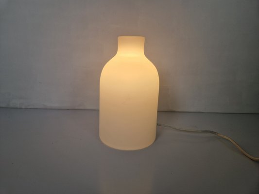 Sce Blanca Bottle Shaped Glass Lamp, 1990s-DGW-2015889