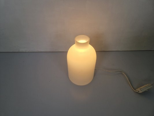 Sce Blanca Bottle Shaped Glass Lamp, 1990s-DGW-2015889