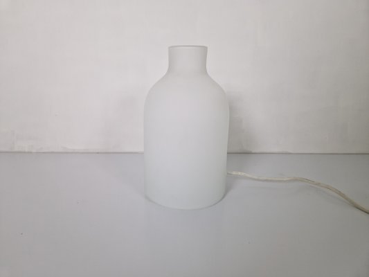 Sce Blanca Bottle Shaped Glass Lamp, 1990s-DGW-2015889