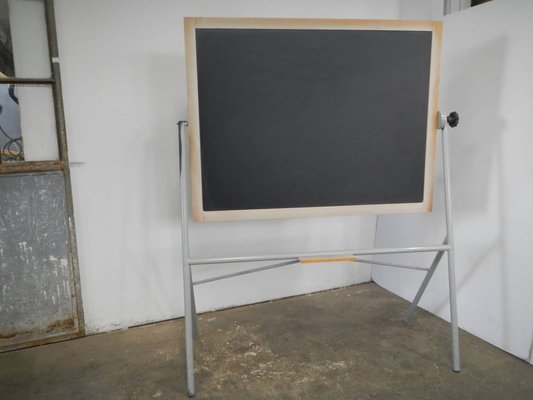 School Blackboard with Metal Support, 1960s-WWQ-1758292