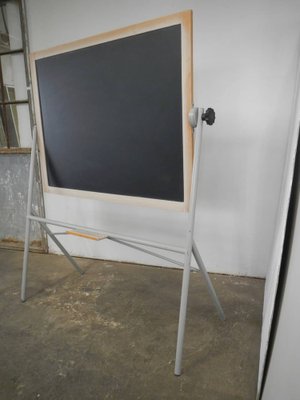 School Blackboard with Metal Support, 1960s-WWQ-1758292