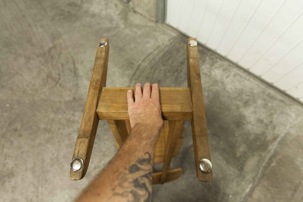 School Chair from Hohenloher Schulmöbel Turngerätefabrik, 1890s-VQY-1371577