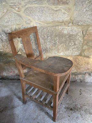 School Chair with Writing Shelf-ROJ-1444556