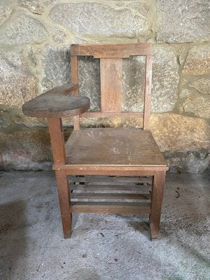 School Chair with Writing Shelf-ROJ-1444556