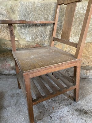 School Chair with Writing Shelf-ROJ-1444556