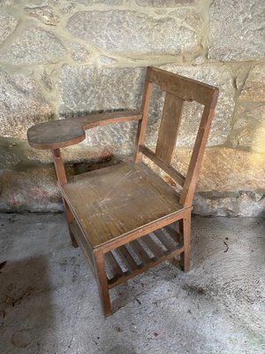 School Chair with Writing Shelf-ROJ-1444556