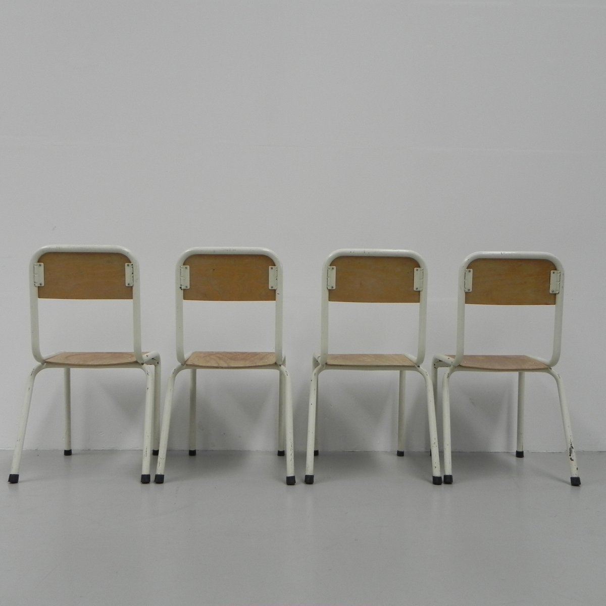 School Desk Chairs, Set of 4