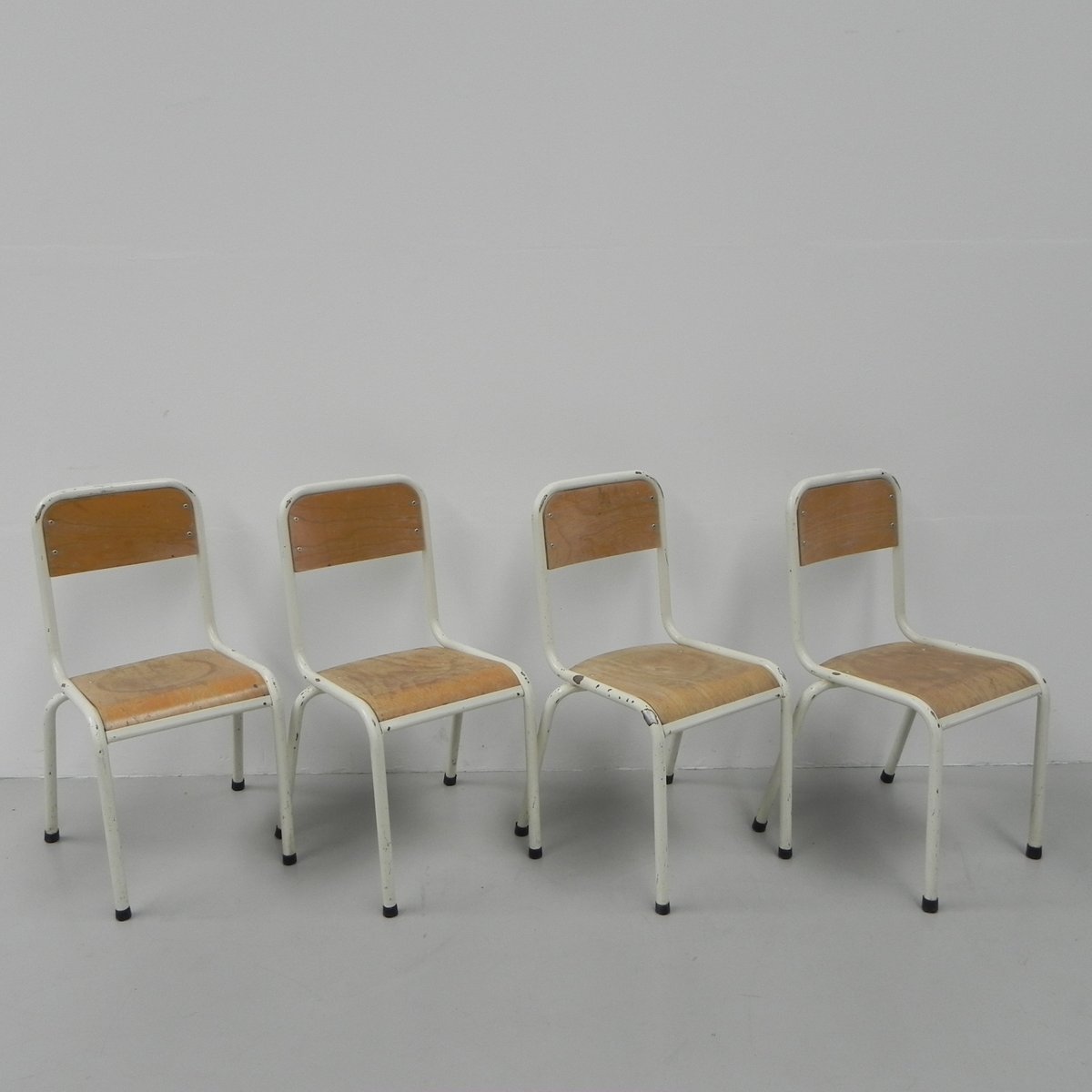 School Desk Chairs, Set of 4