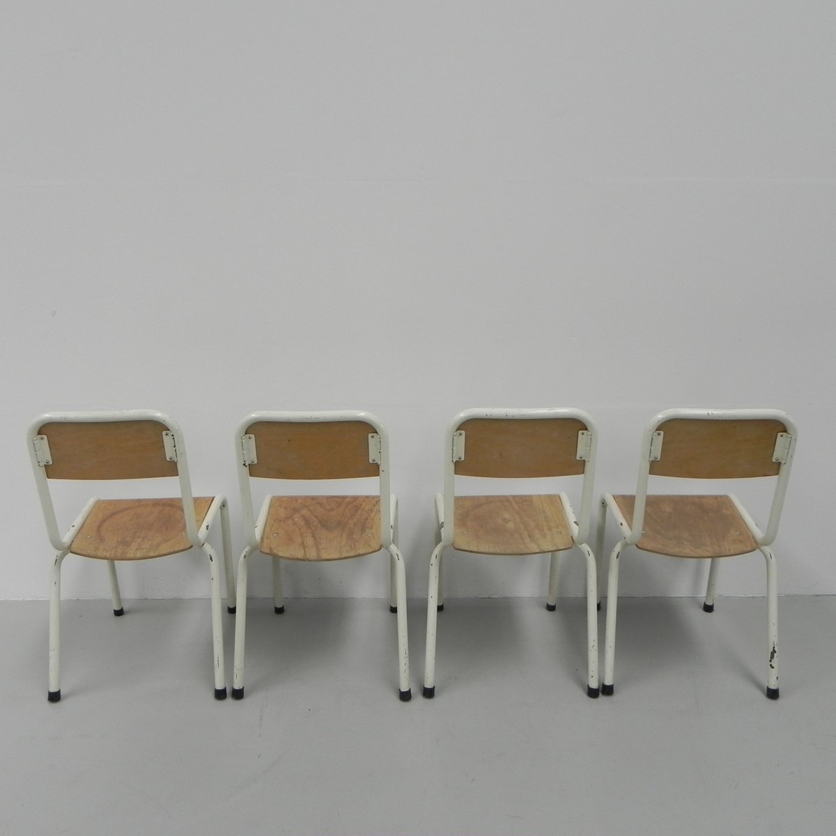 School Desk Chairs, Set of 4