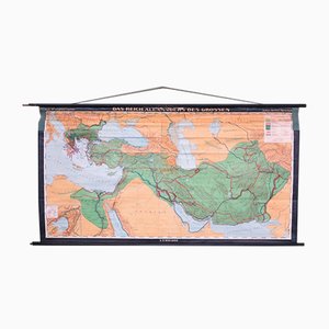 School Teaching Map by Prof. Dr. Lauffer for Justus Perthos Darmstadt, 1950s-WK-674059