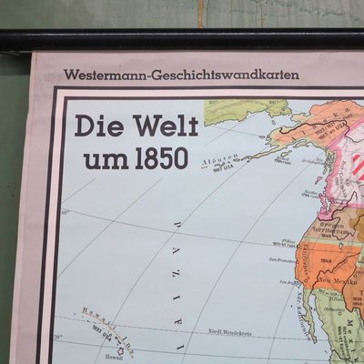 School Teaching Map by Prof. Dr. W. Trillmich for Westermann Landkarten, 1950s-WK-674042