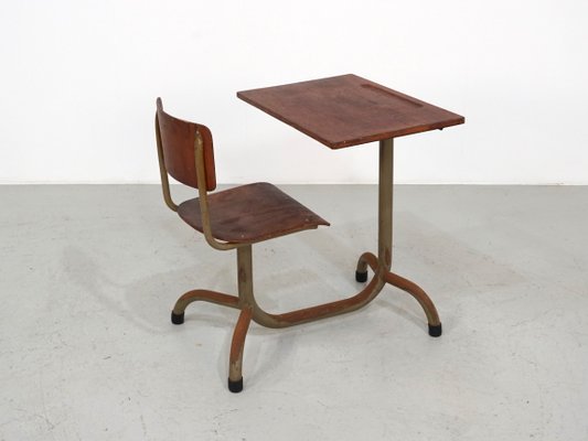 Schooldesk in the Style of Jean Prouvé-KA-1140045