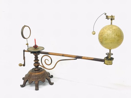 Scientific Tellurium and Lunarium by Jean Felkl, Prague, 1870s-JXK-1788198