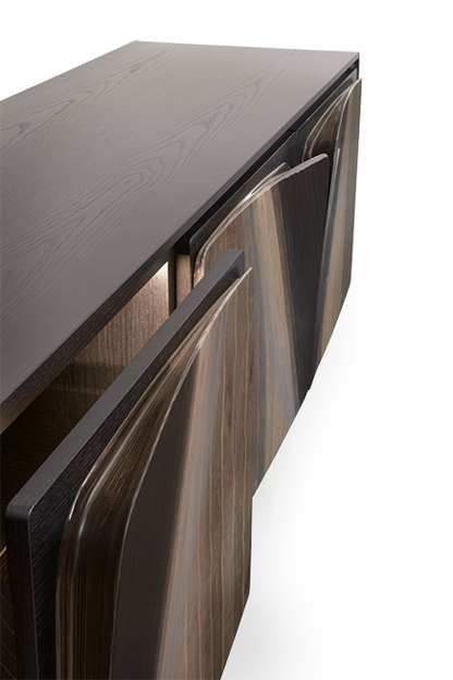 Giorgetti SCIROCCO sideboard angle view