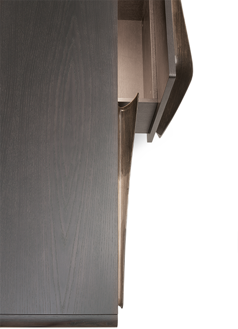 Giorgetti SCIROCCO sideboard alternate angle
