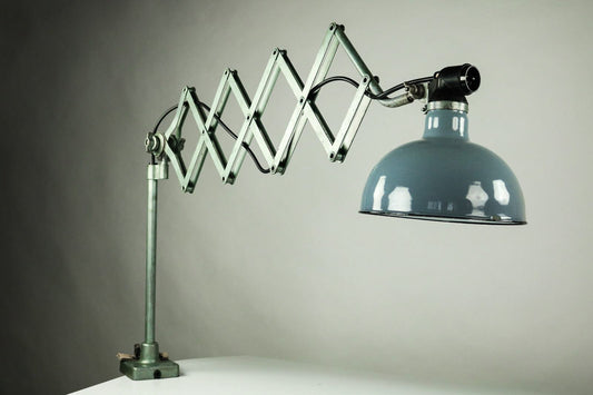 Scissor Telegraph Table Lamp from Rademacher, 1930s