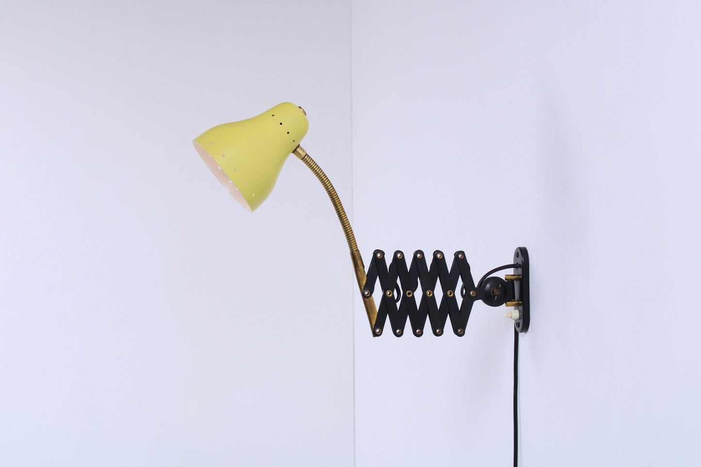 Scissor Wall Light attributed to H. Th. J. A. Busquet for Hala, 1950s